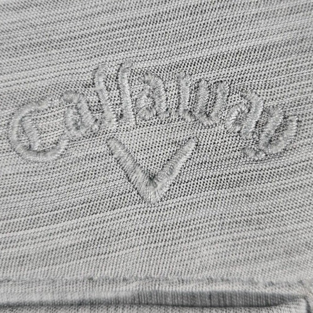 Callaway Performance Golf Shorts Mens 38 Gray Stretch Heathered Flat Front Tech - Picture 4 of 8